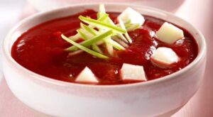 Рецепт борщу з сиром